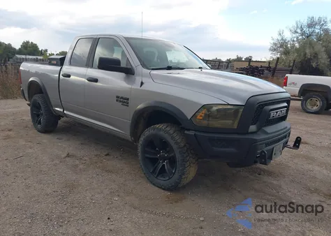 2022 Ram 1500 Classic Warlock z USA, uszkodzony, nr VIN 1C6RR7GG3NS218722